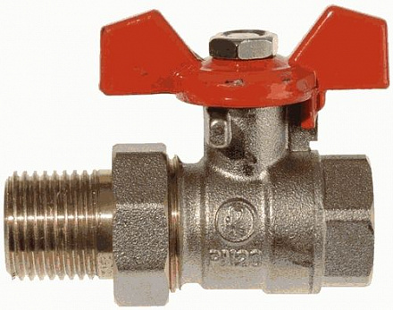 кран шаровой TeRma RED 1.1/4" с америк. 31051