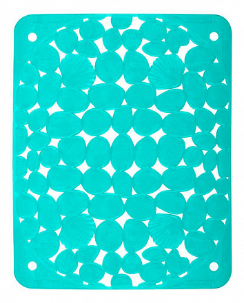 коврик для раковины "камушки" 31х25см, 4 цвета, б/выбора цвета 76.14