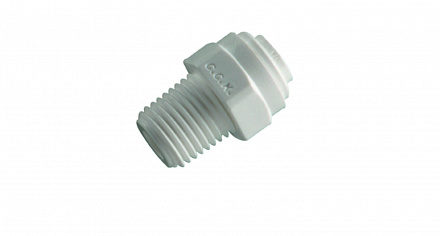 Переходник Гейзер 1/4"х1/4" Нар.- трубка  /СТРОГО по 10шт