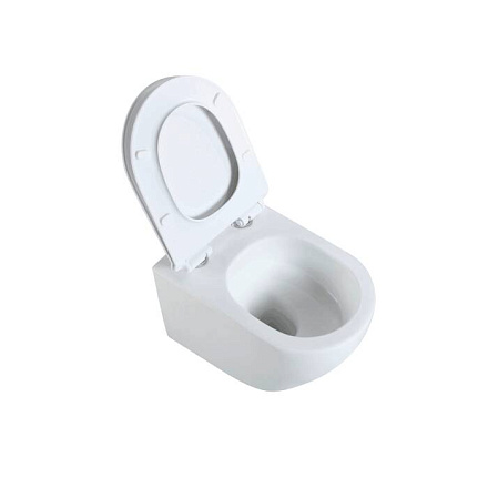 Унитаз подвесной Esfera б/о торнадо в/к дюр микр Selena E001WGT.