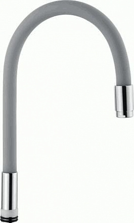 излив LEDEME гибкий , серый , L7504-9