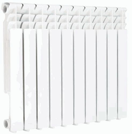 радиатор алюминиевый 350/80 Delta Plus 10 секц. Ogint
