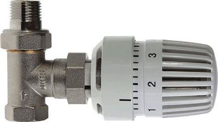 клапан прямой с термостатической головкой 3/4" TeRma (33967)