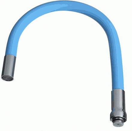 излив гибкий голубой 49см MELODIA MKP20651