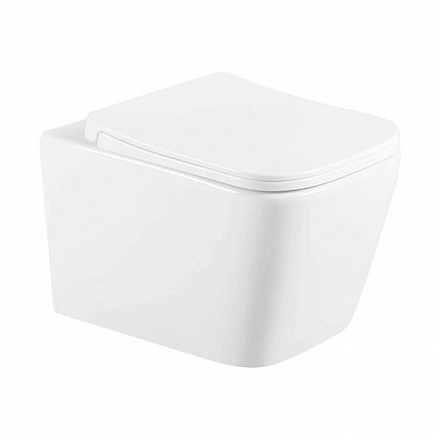 Унитаз подвесной Quadra б/о в/к дюр микр Selena Q001WG.