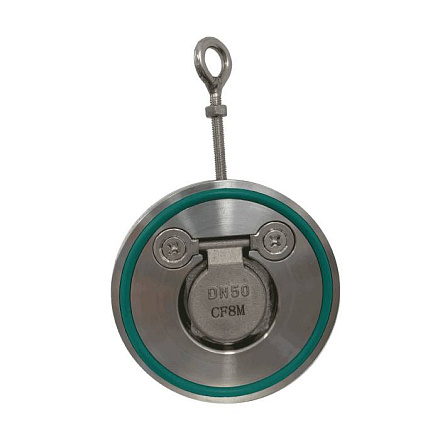 Клапан обр SS316 1/ств 3060 Ду50 Ру16 м/фл д/нерж Benarmo