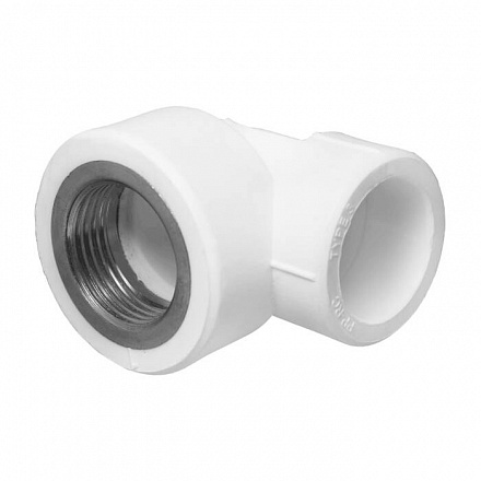 Угольник PP-R бел комб Дн32х1" ВР PRO VALFEX 10125032-PRO