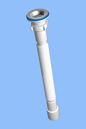 G116 Гофросифон 1-1/2" х 40/50 АНИ удлиненный