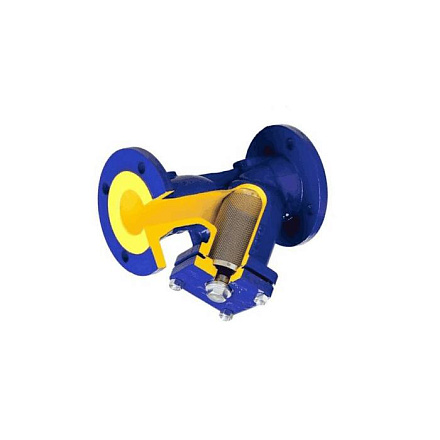 Фильтр магнитный сетчатый Y-образный чугун Ду 20 Ру16 Тмакс=300 oC фл 821А с пробкой Zetkama 821A020