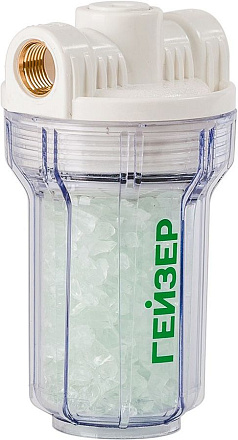 Фильтр-умягчитель против накипи Гейзер 1ПФД (для бойлеров)