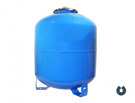 Гидроаккумулятор UNIPUMP 100л вертикальный (фланец - нерж. сталь, верхнее подключение)