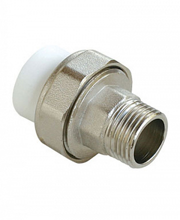 АМЕРИКАНКА  НР Ø20 х 1/2" (белый)*АКЦИЯ*
