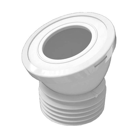 Труба фановая д/унит 110мм 22, 5гр чуг/труб АНИ Пласт W2228