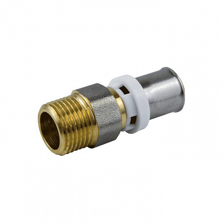 Муфта МП пресс лат Дн16х1/2" НР Aquasfera 8001-01