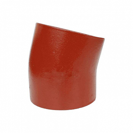 Отвод чуг SML Ду125х15гр б/рас SGACX