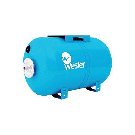 Гидроаккумулятор гориз син 24л 10атм 1" НР WAO Wester 0-14-0950