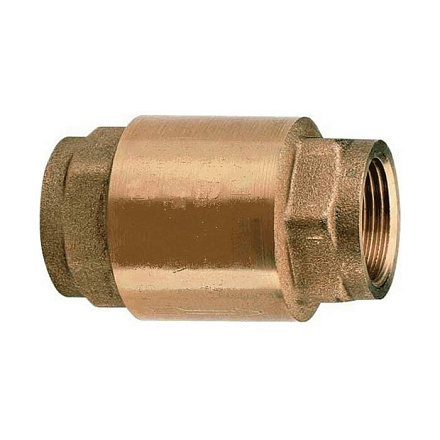 Клапан обратный латунь пружинный 53 Ду 20 Ру25 ВР 3/4" диск латунь Icma 83053AE05