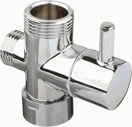 дивертор для смесителя картриджный (латунь) 20755