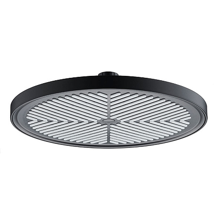 лейка верхнего душа MELODIA d245мм, черная MKP27006C_bk