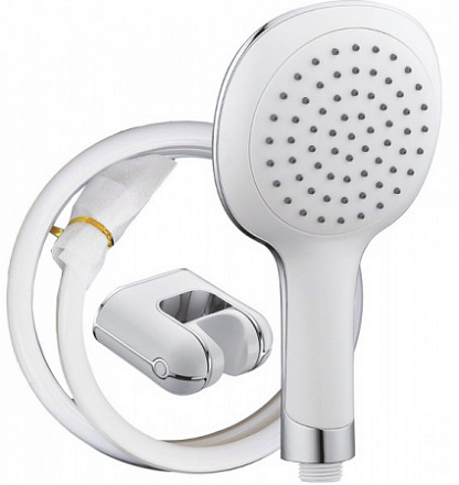 Набор для душа  KAISER DN-045 White (лейка+шланг) с держат. в блистере