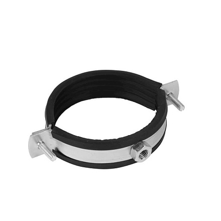 Хомут ст оц рез/пр М10 (219-225)мм (8") б/к