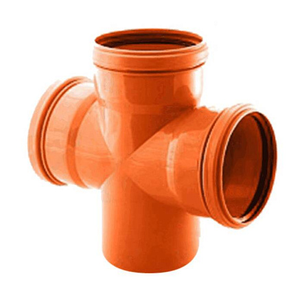 Крестовина PP-B 1-пл кор б/н Дн110х110х110х87, 5гр в/к VALFEX 31110110