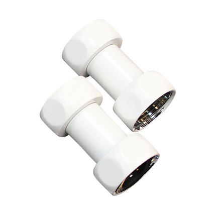 соединение прямое 1"*1" в/в белый мат (пара) MELODIA MKP21020Cwt