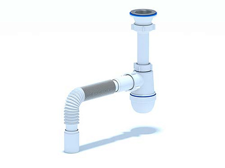 С0105 Сифон Ани 1-1/2" х 40 с г/тр. 40х40