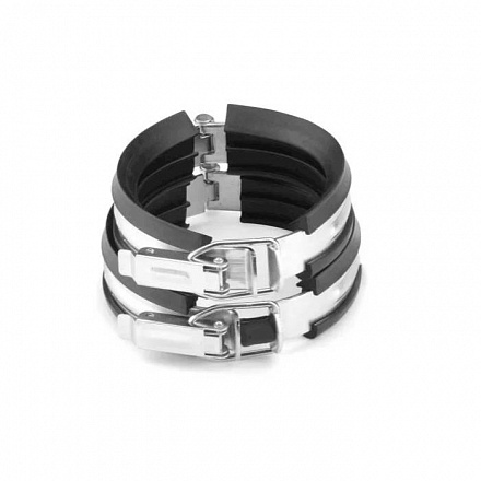 Хомут ст оц рез/пр М8/М10 Дн110 с защелкой б/к Rehau 11220141200