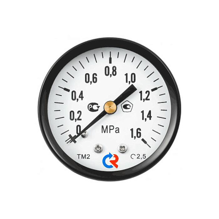 Манометр осев ТМ-310Т.00 0-0, 6МПаДк63 G1/4" ст Росма 00000006791