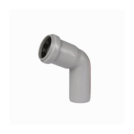 Отвод PP-H сер б/н Дн32х67гр в/к HTB Ostendorf 110130