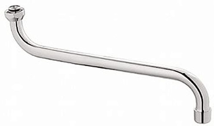 излив для смесителя круглый S-образный с аэратором 35см LEDEME L7135S