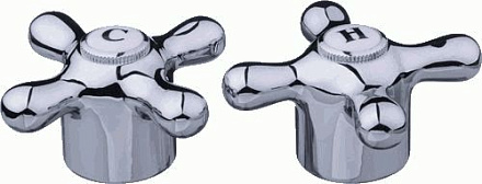 маховик Крест-Моно мет. 8*20 (пара) 20278