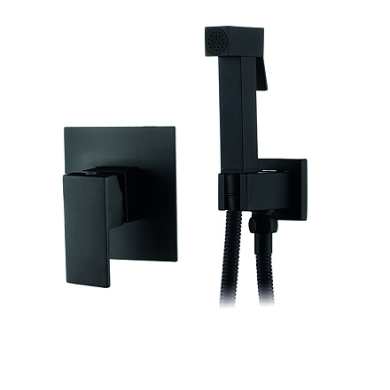 34377-2  KAISER Sonat скрытый монтаж с гиг. душем Ø35/Black-Mat