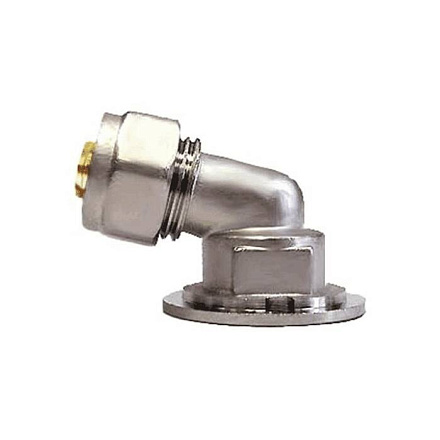 Угольник МП обж лат Дн16х1/2"х105гр ВР с крепл Aquasfera 7009-01