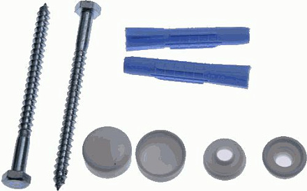 компл.креп. унитаза к полу КТ-80