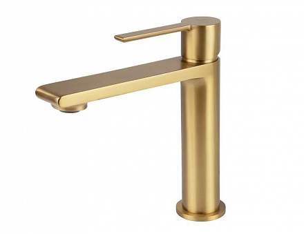 05311-3  KAISER Serio Тюльпан, Ø25, черн. гайка, латунь, Brushed gold