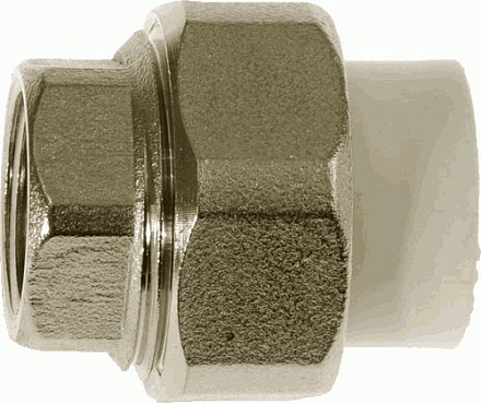 муфта PPRC комбинированная разъемная 20*1/2" внутр. PRO AQUA