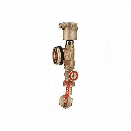 Элемент концевой лат 1 1/4" возд+слив д/коллект Giacomini R554BY006