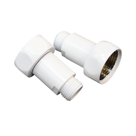 соединение прямое 1"*3/4" в/н белый мат (пара) MELODIA MKP21015Cwt