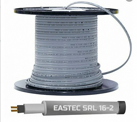Греющий кабель SRL 16-2 M=16W EASTEC	