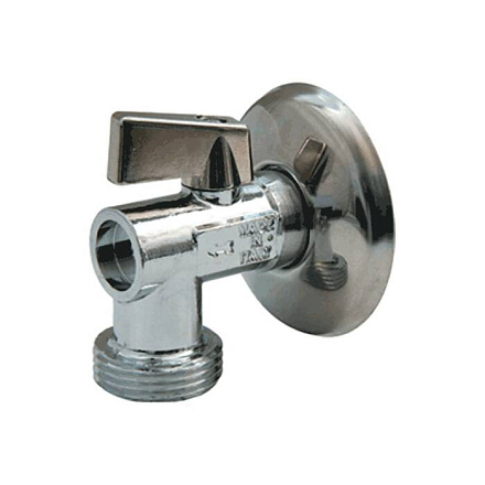 Кран шар угл лат быт с/отр G1/2"х3/4" Ру10 р/р флк Giacomini R614X004