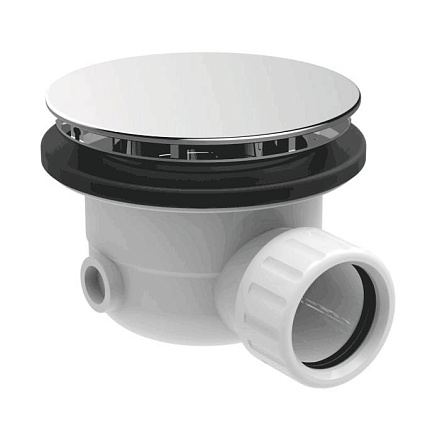 Сифон д/поддона 1 1/2"x90 пер/тр 45гр хром Ideal Standard T8520AA