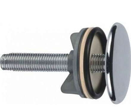 Заглушка для раковины Хром TIM /15