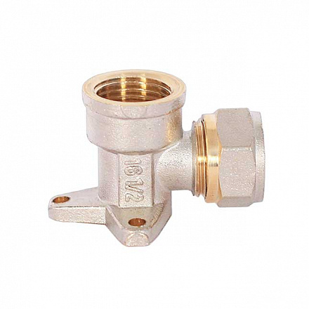 Уголок м/п 16x1/2"вн.  с креплением Watermark /10 шт/