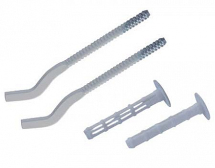 Кронштейн д/РАДИАТОРА с дюбелем (К 7, 2*170)  Watermark