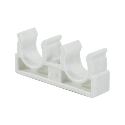 Опора PP-R бел двойная Дн32 РосТурПласт 28089