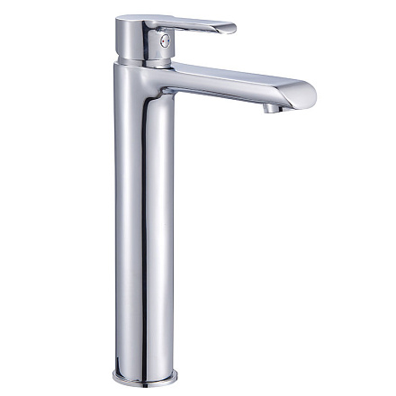 смеситель умывальник MELODIA Metallica/Металлик картридж 35мм высокий хром MDV35521