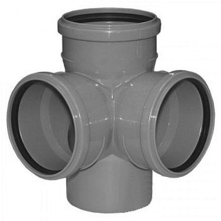 КРЕСТОВИНА D=110х110х110 90* ПП 2-пл. Pro Aqua