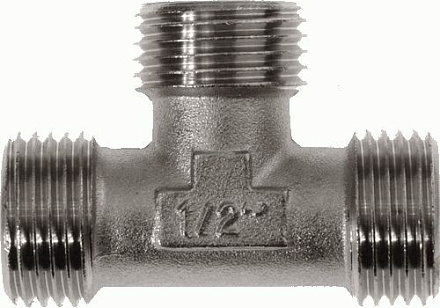 тройник 1/2" н/н/н TRm 06103